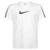 NIKE REPEAT TAPE TEE WHITE