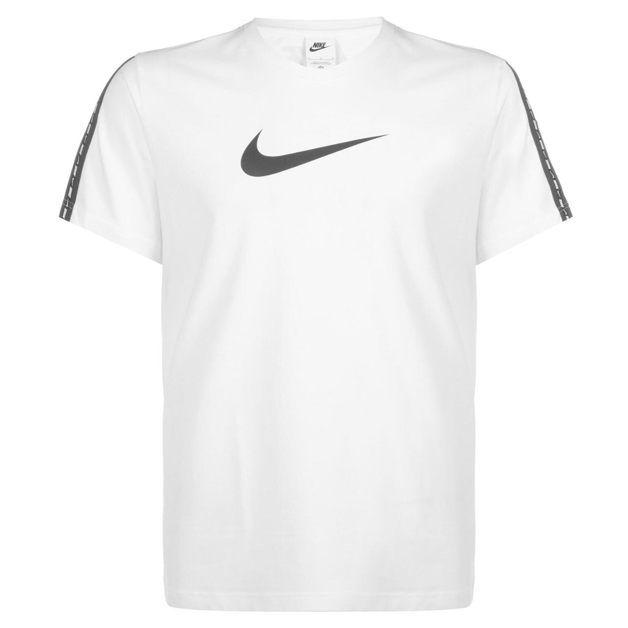 NIKE REPEAT TAPE TEE WHITE