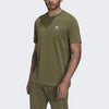 Adidas Essential Tee Olive Green Men's Casual T-Shirt