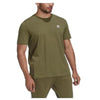 Adidas Essential Tee Olive Green Men's Casual T-Shirt