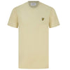 Lyle & Scott Men's Crew Neck Tee Natural Green Casual T-Shirt