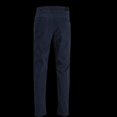 jack & jones men's jpstace jjharlow chino navy trousers