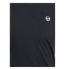 Sergio Tacchini mens tee black/white casual crew neck t-shirt