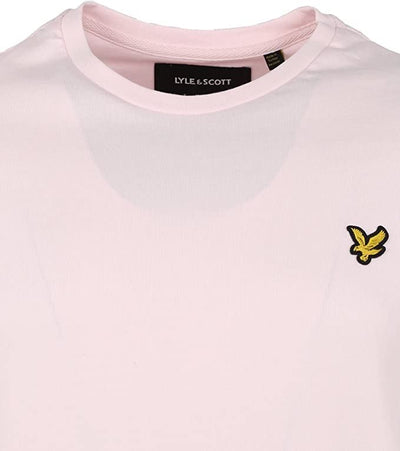 Lyle & Scott Men's Plain Crew Neck T-Shirt Light Pink