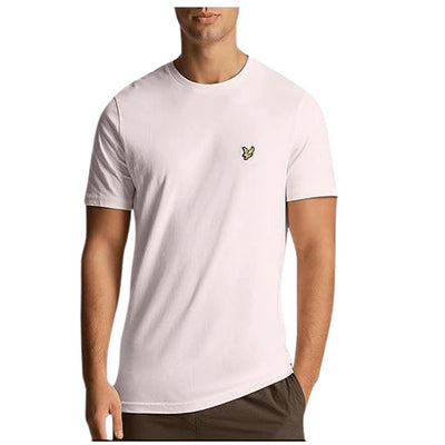 Lyle & Scott Men's relaxed Pocket tee Crew Neck Pink