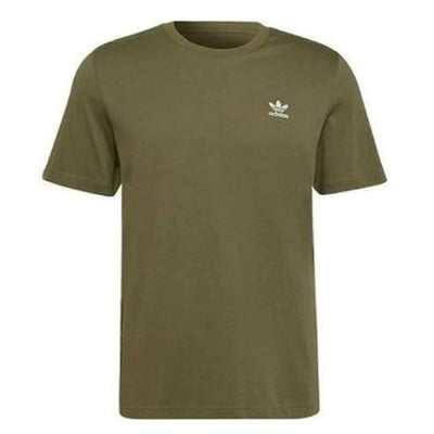 Adidas Essential Tee Olive Green Men's Casual T-Shirt