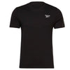 REEBOK SMALL CHEST LOGO TEE BLACK