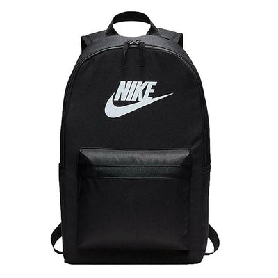 Nike Classic Logo Backpack Black Unisex School Bag Lightweight Durable Travel Pack