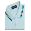 Fred Perry Men's Twin Tipped Polo L Blue/Teal/Navy Casual Icon Shirt