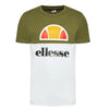 Ellesse Arbax Tee Khaki Men's Stylish Logo T-Shirt Comfortable Cotton Top