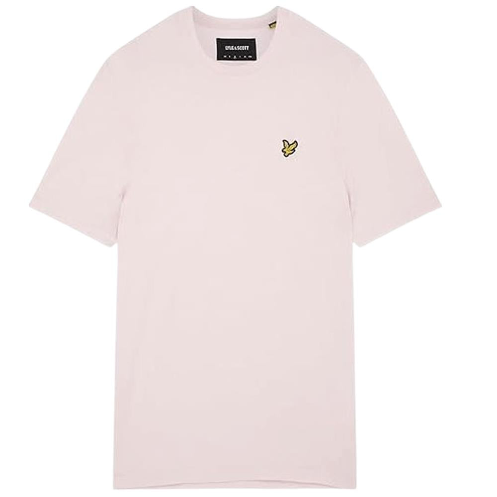 Lyle & Scott Men's relaxed Pocket tee Crew Neck Pink