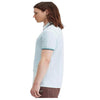 Fred Perry Men's Twin Tipped Polo L Blue/Teal/Navy Casual Icon Shirt