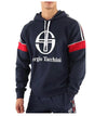 Sergio Tacchini Men's Dealtry Hoody Navy/White Athletic Hooded