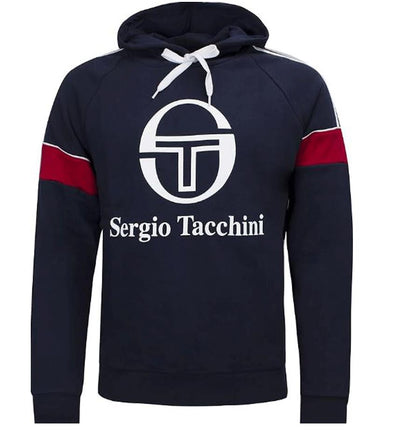 Sergio Tacchini Men's Dealtry Hoody Navy/White Athletic Hooded