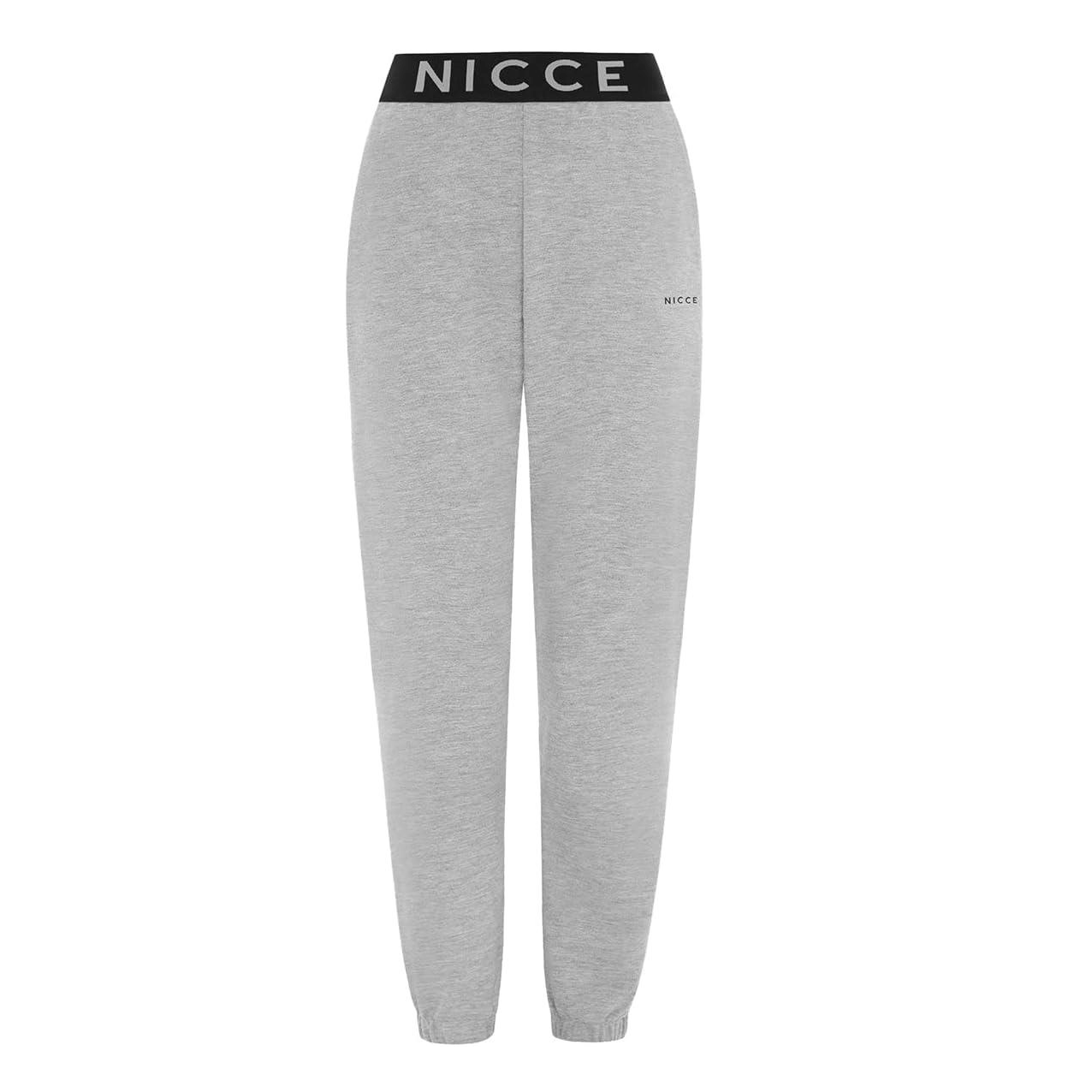 NICCE Men's Chalk Grey Mercury Joggers - Stylish Casual Wear