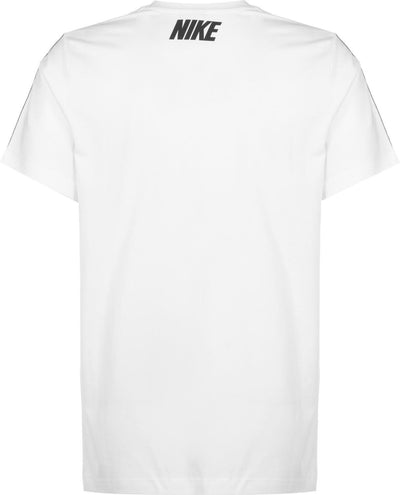 NIKE REPEAT TAPE TEE WHITE