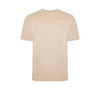 Nike T Shirt Mens Short Sleeve Tee Gym Running T Shirt Beige Sports Tee - MRGOUTLETS