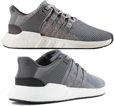 Adidas EQT Trainers Mens Originals Support 93/17 Trainers Sneakers Grey - MRGOUTLETS