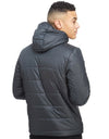 Fila Padded Jackets Mens Reversible Alpino Full Zip Jacket Coat Hoody Pockets - MRGOUTLETS