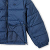 Adidas Mens Puffer Hooded Jacket Padded Puff Jacket Navy Winter Zip Coat - MRGOUTLETS