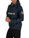 Ellesse Jacket Overhead Hoodie Quarter Zip Hoody Kangaroo Pockets Tops - MRGOUTLETS