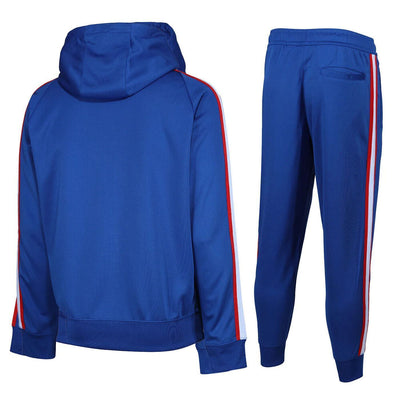 Nike Tribute Tracksuit Hoodie & Joggers Track Top Blue Sweat Pants Zip Top - MRGOUTLETS