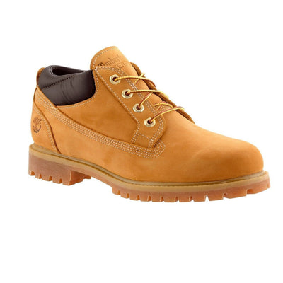 Timberland Boots Mens Premium Waterproof Boots Oxford Wheat Nubuck