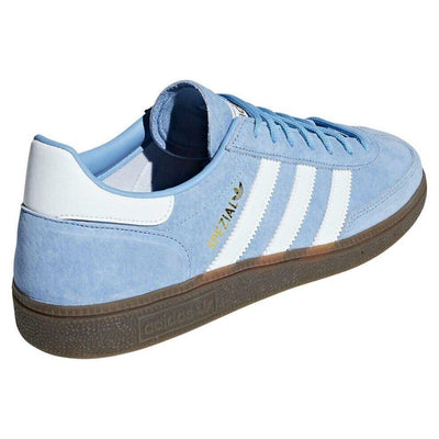 Adidas Handball Spezial Trainers Mens Light Blue Low Top Lace Up Trainers - MRGOUTLETS