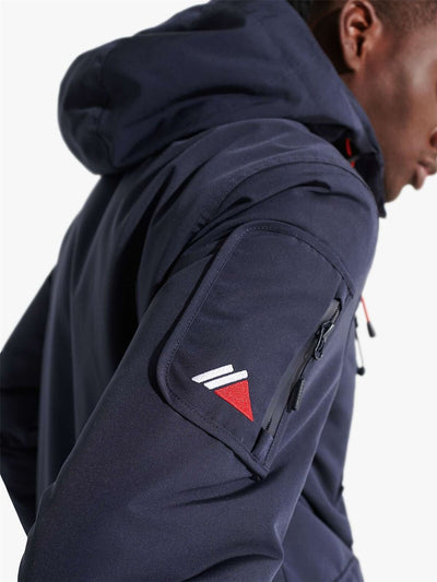 Superdry Jacket Sneakin Mens Jacket Waterproof Navy Ultimate Hoodie Jacket - MRGOUTLETS