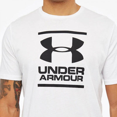 Under Armour T Shirt Mens White Gym Tee Short Sleeve T-Shirt Pullover - MRGOUTLETS