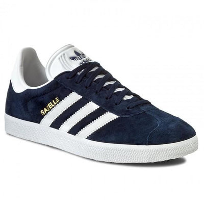 Adidas Mens Gazelle Trainers Navy Originals Retro Suede Trainers - MRGOUTLETS