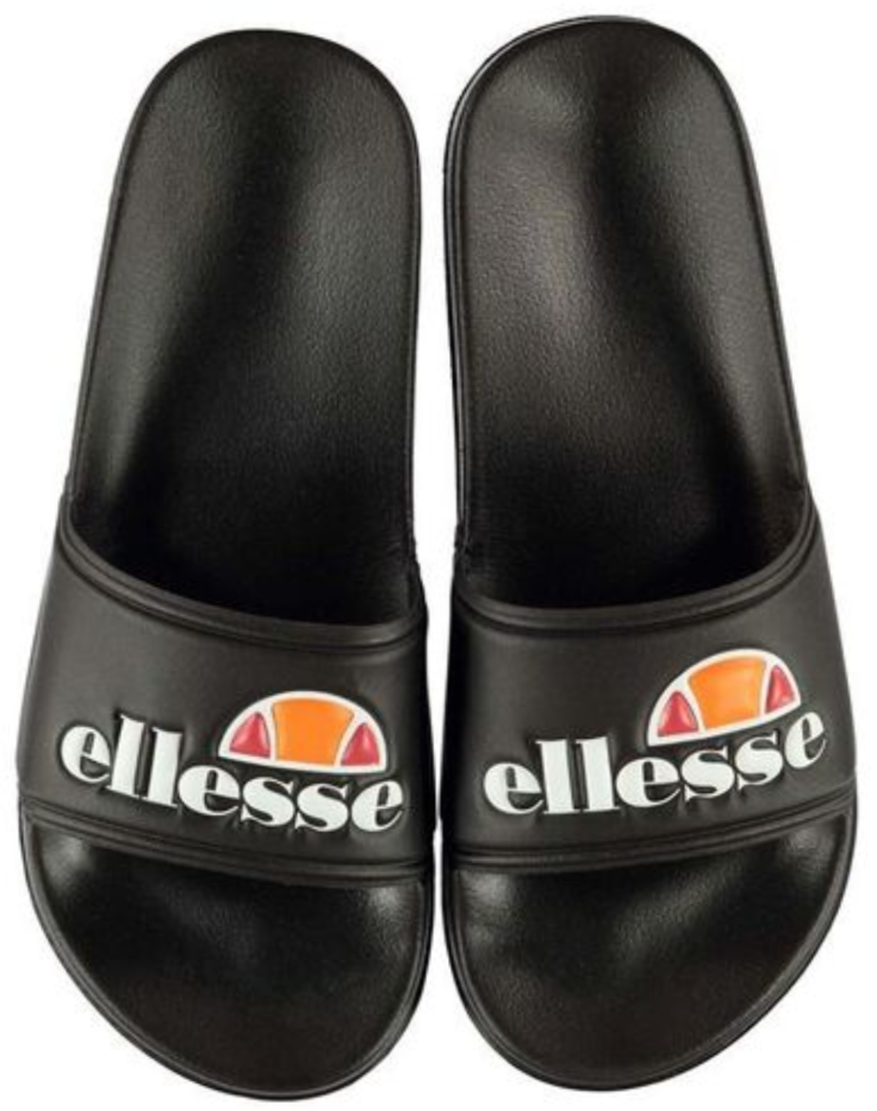 Ellesse Sliders Mens Slip On Black Beach Flip Flops Sandals Holiday Sandals