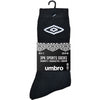 Umbro Mens Womens Crew 3 Pairs Socks Sports Football Rugby 3 Pack Socks Size