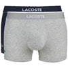 Lacoste 2 Pack Trunks Cotton Stretch Boxers Briefs Shorts 2 Pair Underwear Size - MRGOUTLETS