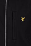 Lyle & Scott Jacket Softshell Zip Jacket Mens Black Winter Jacket Long Sleeve - MRGOUTLETS