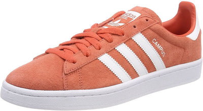 Adidas Campus Trainers Unisex Classic Peach Sneakers Low Top Trainers - MRGOUTLETS