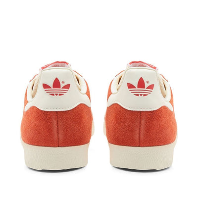 Adidas  Gazelle Mens Low Top Lace Up Trainers Gym Sneakers Red Classic Trainers - MRGOUTLETS