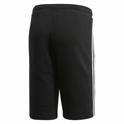 Adidas Mens Originals Shorts 3 Stripes Casual Cotton Fleece Shorts Pockets Size - MRGOUTLETS