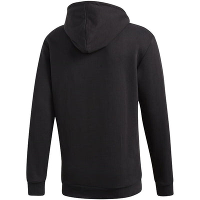 Adidas Mens Hoodie Sports Graphic Pullover Trefoil Hoodie Sweatshirt - MRGOUTLETS