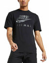 Nike Mens T Shirt Air Max NSW Jersey Cotton T-Shirt TShirt Crew Tops White - MRGOUTLETS