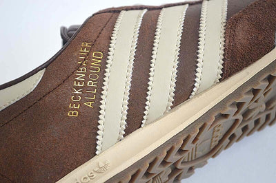 Adidas Mens Trainers Originals Beckenbauer Classic Sneakers Retro Brown Blue