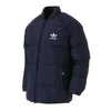 Adidas Mens Jacket Originals Superstar Down Jacket Navy Zip Jacket Winter Jacket - MRGOUTLETS
