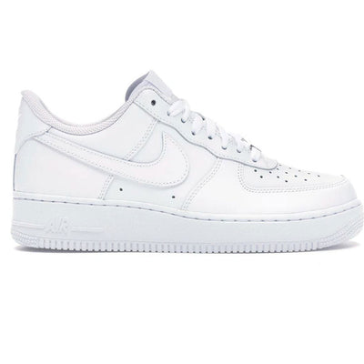 NIKE YOUTH AIR FORCE 1 WHITE - MRGOUTLETS