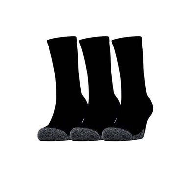 Under Armour Socks Unisex Heat Gear Sports Socks Gym Running Socks Black