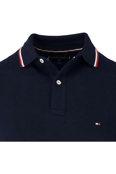 TOMMY HILFIGER CORE TIPPED POLO DESERT SKY