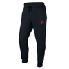 NIKE AIR SKINNY JOGGER BLK/RED - MRGOUTLETS