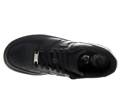 NIKE YOUTH AIR FORCE 1 BLACK - MRGOUTLETS