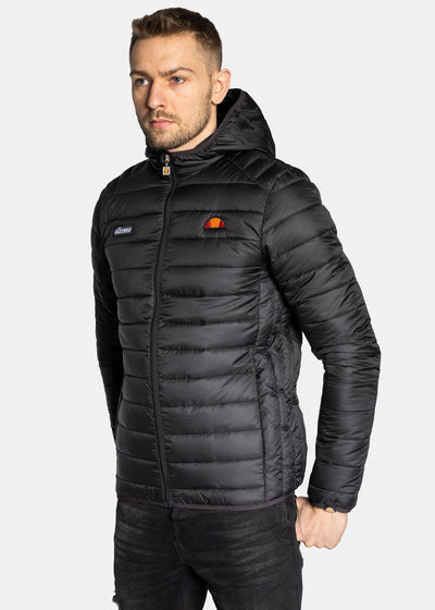 ELLESSE LOMBARDY PADDED JACKET BLK - MRGOUTLETS