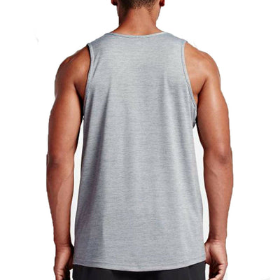 NIKE SWOOSH LOGO VEST GREY - MRGOUTLETS